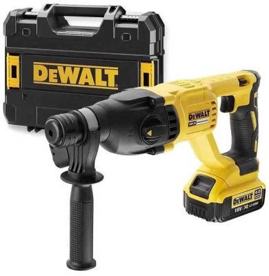 Перфоратор акумуляторний DeWalt SDS PLUS 18В XR Li-Ion акб 1х4А·год 2.6Дж 0-5500уд/хв 0-1500об/хв 3