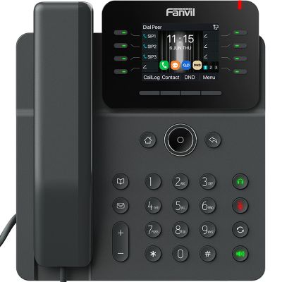 Телефон IP Fanvil V62W 2xGE LAN, BT5.4, VPN L2TP, Wi-Fi, 21 DSS клавіш, 12 SIP line, SW Linux, PoE,