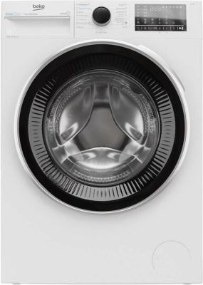 Пральна машина Beko фронтальна, 7кг, 1200, A, 50см, дисплей, інвертор, пара, білий