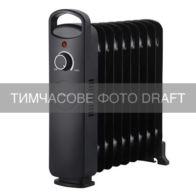 Обігрівач оливний ARDESTO OFH-09X4 10м2, 1000Вт, мех. кер-ння, захисту від перегріву та пер-ння, 9 с