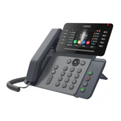 Телефон IP Fanvil V65 2xGE LAN, 1xUSB-A, BT4.2, Wi-Fi, 45 DSS клавіш, 20 SIP line, SW Linux, PoE, 4.