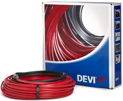 Кабель нагрівальний Devi Deviflex 18T двожильний для систем опалення 8.5м кв, 68м 1220Вт 230В