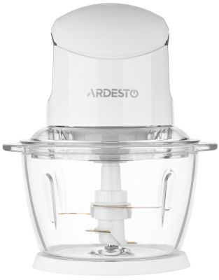 Подрібнювач ARDESTO, 400Вт, чаша-1000мл, скло, корпус-пластик, білий