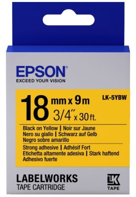 Картридж зі стрічкою Epson LK5YBW принтерів LW-400/LW-400VP/LW-600P/LW-700/LW-Z710/LW-900P/LW-1000P/
