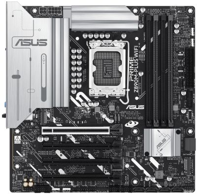 Материнcька плата ASUS PRIME Z890M-PLUS WIFI s1851 Z890 4xDDR5 M.2 HDMI DP Wi-Fi BT mATX