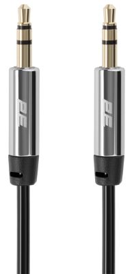 Кабель 2E jack 3.5 > jack 3.5 (M/M) 1.8м, чорний