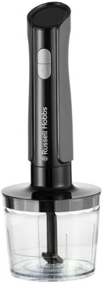 Блендер Russell Hobbs заглибний Desire Matte Charcoal, 500Вт, чаша-500мл, вінчик, міні-подріб., чорн
