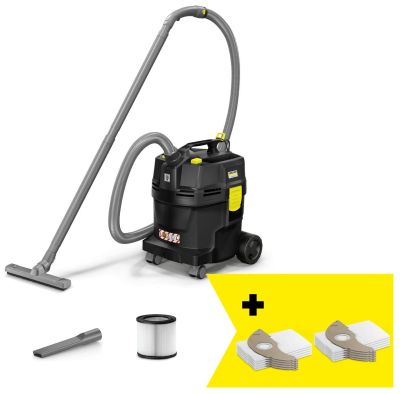 Пилосос професійний Karcher Go!Further NT 22/1 Ap L Re!Plast 1300Вт 249мБар контейнер 22л вологе/сух