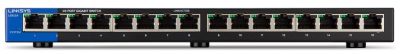 Комутатор Linksys LGS116 16xGE, Некерований