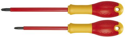 Набір викруток ізольованих FatMax Borneo Ph1x100; Ph2x125 2шт