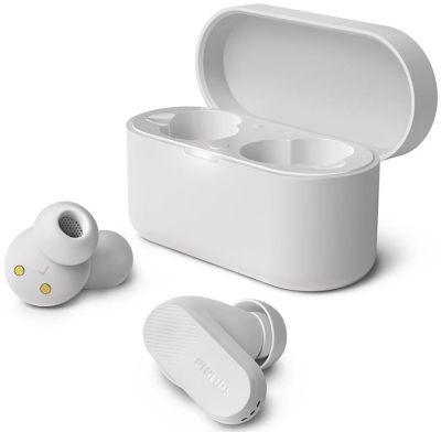Навушники TWS Philips TAT3509 BT 5.3, ANC, IPX4, SBC, LC3, Touch control, Mic, Білий