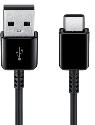 Кабель Samsung USB-A > USB-С заряджання/синхронізації 1.5м, чорний