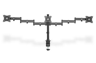 Кріплення DIGITUS Triple Monitor Clamp, 15-27", з нахилом, поворотом
