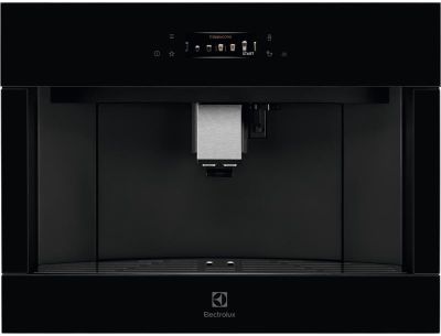 Кавомашина Electrolux вбудована, 2,5л, зерно+мелена, автомат.капуч, дисплей, сернор.керування, підсв