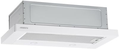 Витяжка ARDESTO телескопічна HT-F700MW, 60см, 450м3ч, метал, 2х1Вт LED, кнопкове, білий