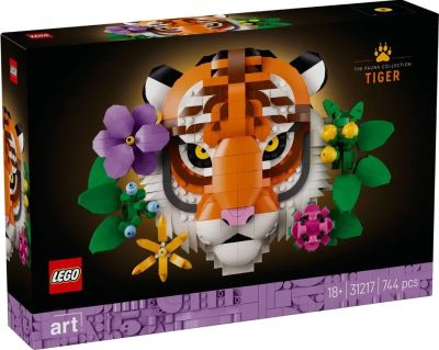 Конструктор LEGO Art Колекція фауни - Тигр