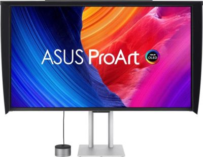 Монітор Asus 31.5" ProArt OLED PA32UCDMR-K HDMI, DP, USB-C, 2xThunderbolt, USB, MM, QD-OLED, 3840x21