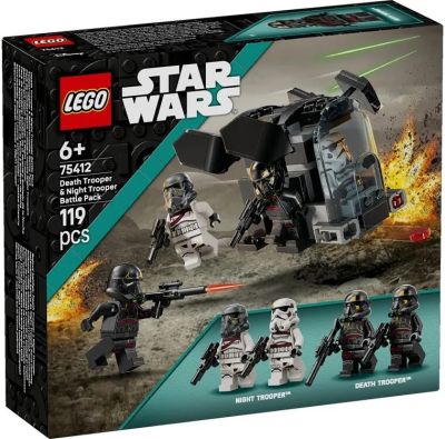 Конструктор LEGO Star Wars Бойовий набір «Боєць смерті і Нічний піхотинець»