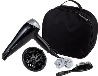 Фен Remington Style Edition, 2200Вт, 3 режими, іоніз-я, хол. обдув, дифузор, гребінець, резинка, кей