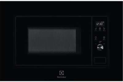 Мікрохвильова піч Electrolux вбудована, 20л, електрон. керування, 700Вт, дисплей, чорний