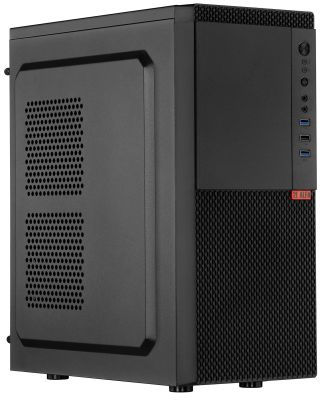 Комп’ютер персональний 2E Rational Intel i3-12100, 8Gb, F512GB, UMA, H610, 2E-E130, 500W, Win11P