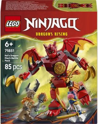 Конструктор LEGO Ninjago Бойовий набір робота Дракона Кая