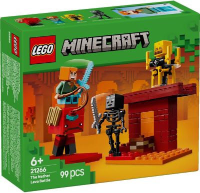 Конструктор LEGO Minecraft Битва з лавою у Незері