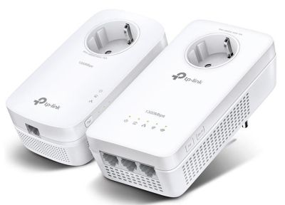 Комплект Адаптерiв Powerline TP-LINK TL-WPA8631PKIT AV1300, AC1200, (TL-WPA8631P 1шт, TL-PA8010P 1шт