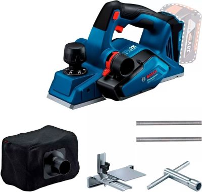 Рубанок акумуляторний Bosch Professional GHO 185-LI 18В 82мм стругання до 2.6мм паз до 9мм без АКБ т
