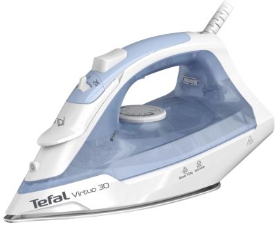 Праска Tefal Virtuo 30, 2000Вт, 240мл, паровий удар -120гр, постійна пара - 27гр, керам. підошва, бі