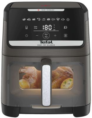 Мультипіч Tefal Easy Fry Silence XXL, 1800Вт, чаша-7, сенсорне керув., 10 програм, з віконцем, пласт