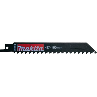 Полотно пиляльне для шабельної пилки Makita P-04999 по дереву, HSS, 5шт