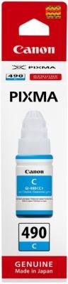 Контейнер з чорнилом Canon GI-490 PIXMA G1400/G2400/G3400 Cyan 70ml