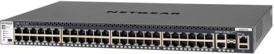 NETGEAR Комутатор M4300-52G (GSM4352S) 48x1GE, 2x10GE, 2xSFP+, керований L3 з можливістю стекування