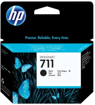 Картридж струменевий HP 711 DesignJet T120/T125/T130/T520 Black 80ml