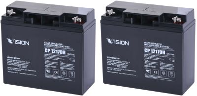 Акумуляторна батарея Vision CP, 12В, 17А•год, AGM