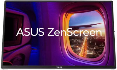 Монітор портативний Asus 16" ZenScreen MQ16FC mHDMI, USB-C, OLED, 1920x1200, 16:10, 1ms, DCI-P3 95%,