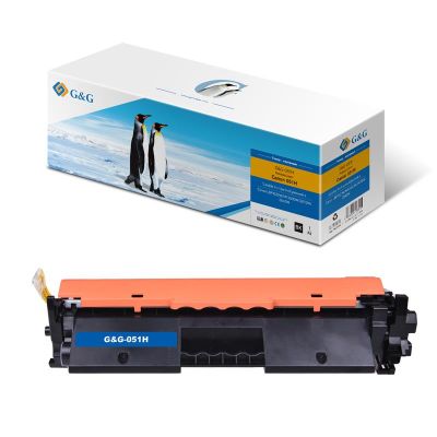 Картридж G&amp;G до Canon 051H LBP162dw/MF269dw/267dw/264dw 2169C002 Black (4100 стор)