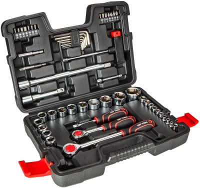 Набір інструментів Top Tools, 1/2", 1/4", 53шт