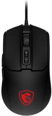 Миша MSI FORGE GM100, RGB, чорний