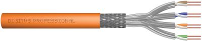 Кабель "вита пара" DIGITUS CAT 7 S-FTP, 500м, AWG 23/1, LSZH, помаранчевий