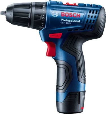 Шурупокрут-дриль акумуляторний Bosch Professional GSR 120-LI 12В 2х2А·год 14·30Нм 0-400·0-1500об/хв