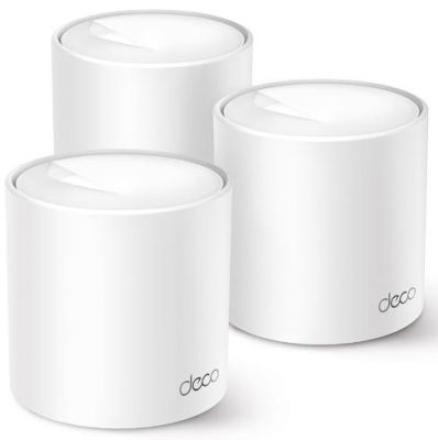 Система WiFi-Mesh TP-LINK Deco X10 AX1500, 1xGE LAN, 1xGE WAN, 3мод