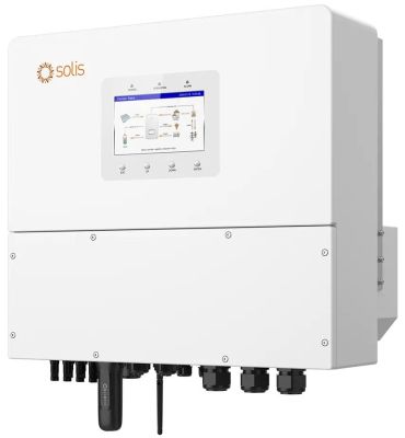 Гібридний інвертор трифазний Solis S6 15кВт, 4xMPPT, DC, для HV Batteries