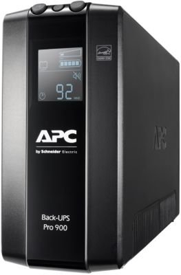 Джерело безперебійного живлення APC Back-UPS Pro 900VA/540W, LCD, RJ45, USB, 6xC13