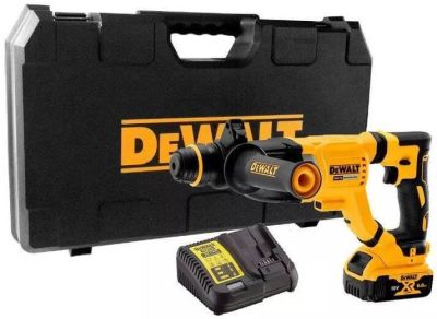 DeWALT Перфоратор акумуляторний DeWalt SDS PLUS 18В акб 1х5А·год 3Дж 0-1165об/хв 0-4300уд/хв 3 режим