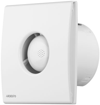 Витяжний вентилятор ARDESTO BFC-100W 15 Вт, 70 м3/г, 2400 об./хв., 30 дБ, білий
