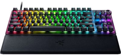 Клавіатура Razer Huntsman V3 Pro TKL RGB 84key Analog Optical Switches USB-A EN, чорний