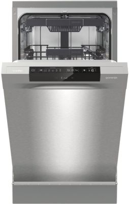 Посудомийна машина Gorenje, 11компл., A+++, 45см, дисплей, 3 кошика, AquaStop, Інвертор, сірий