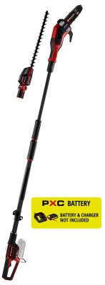 Кущоріз-висоторіз телескопічний акумуляторний Einhell Professional GP-LC 18/20 Li T BL + GP-HH 18/50